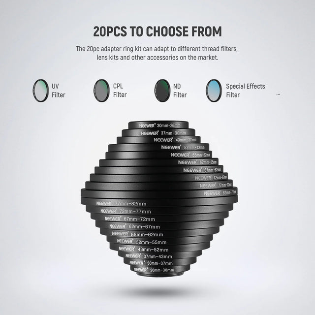 NEEWER FILTER ADAPTER RIN