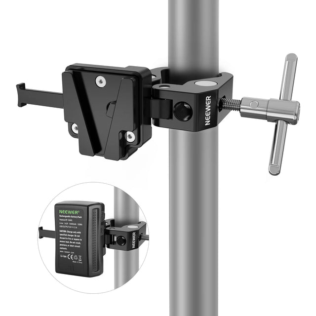 NEEWER CLAMP V MOUNT BATTERY